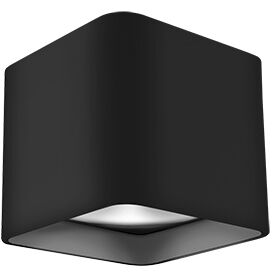 Falco LED 5.13 inch Black Flush Mount Ceiling Light