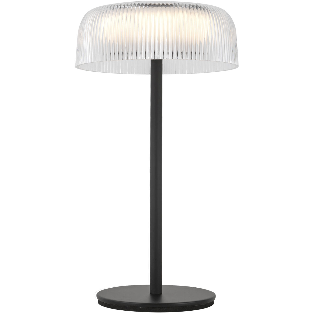 Brilla 10.5 inch 3.00 watt Black Table Lamp Portable Light