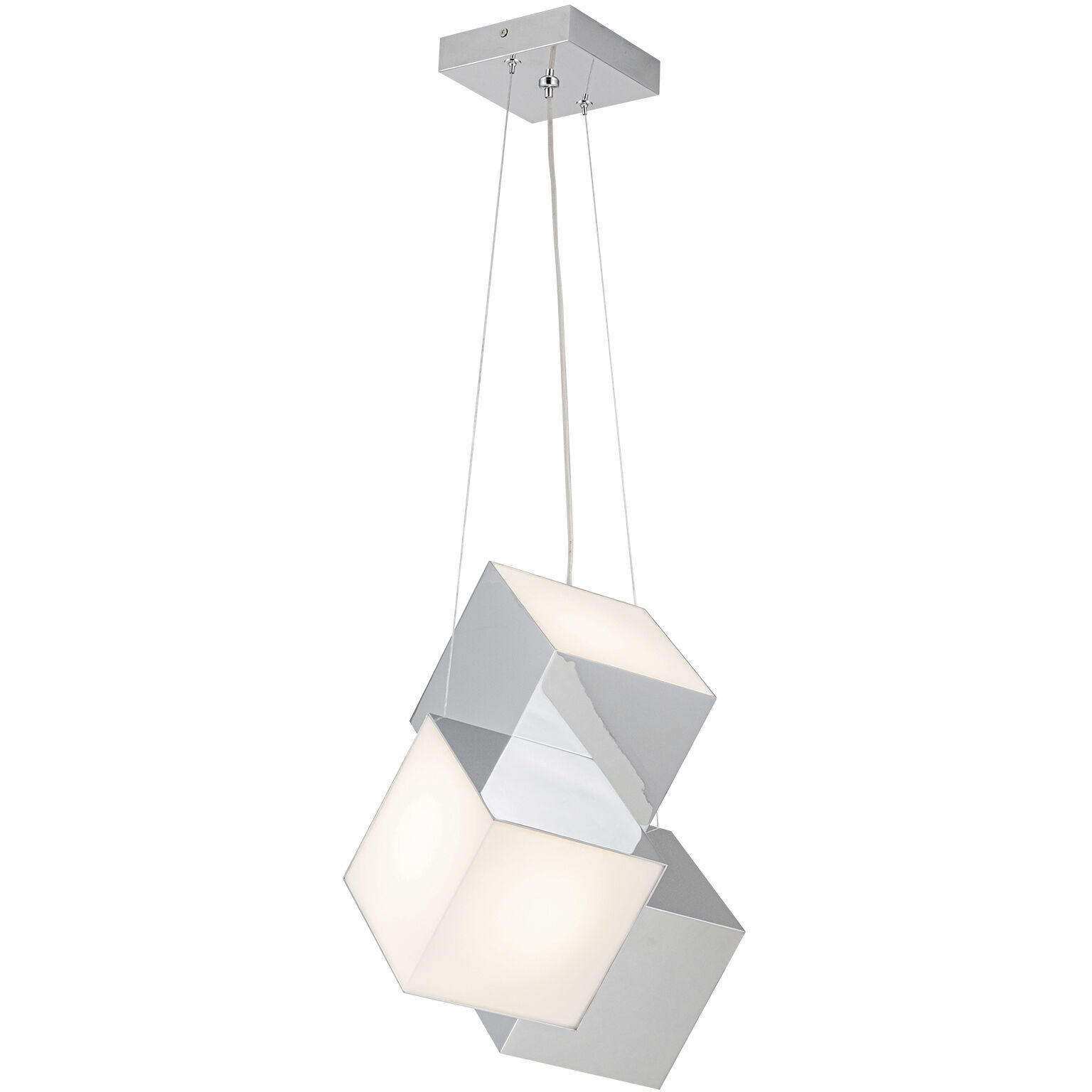 Tetra Pendant Ceiling Light in Chrome