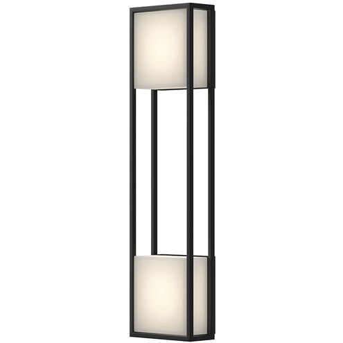 Vail LED 32.13 inch Black Exterior Wall Sconce