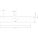 Latitude-Slim LED 36.75 inch Chrome Vanity Light Wall Light