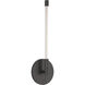 Motif LED 0.75 inch Black ADA Wall Sconce Wall Light