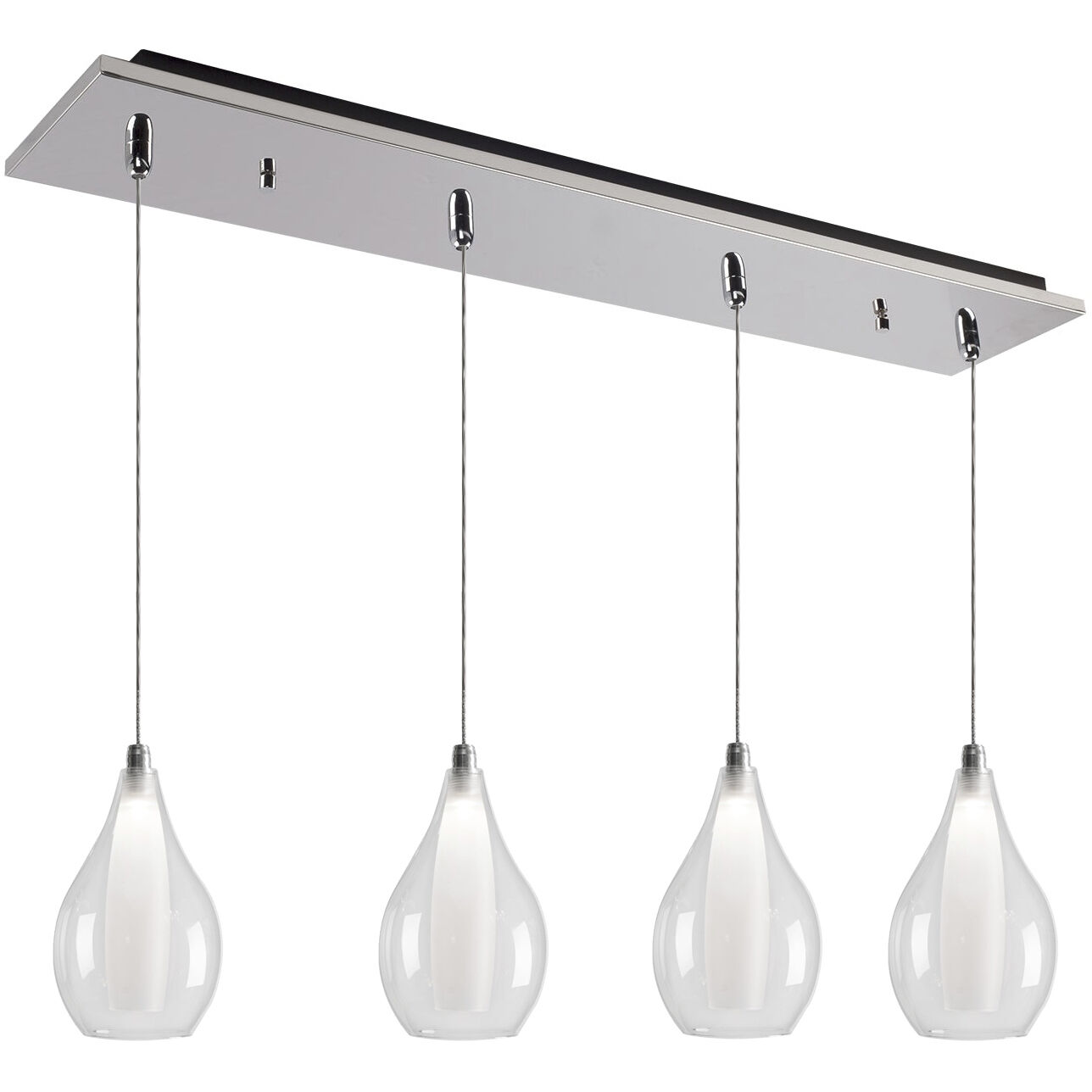 Victoria Multi Pendant Ceiling Light in Chrome