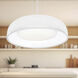 Beacon LED 24 inch White Pendant Ceiling Light
