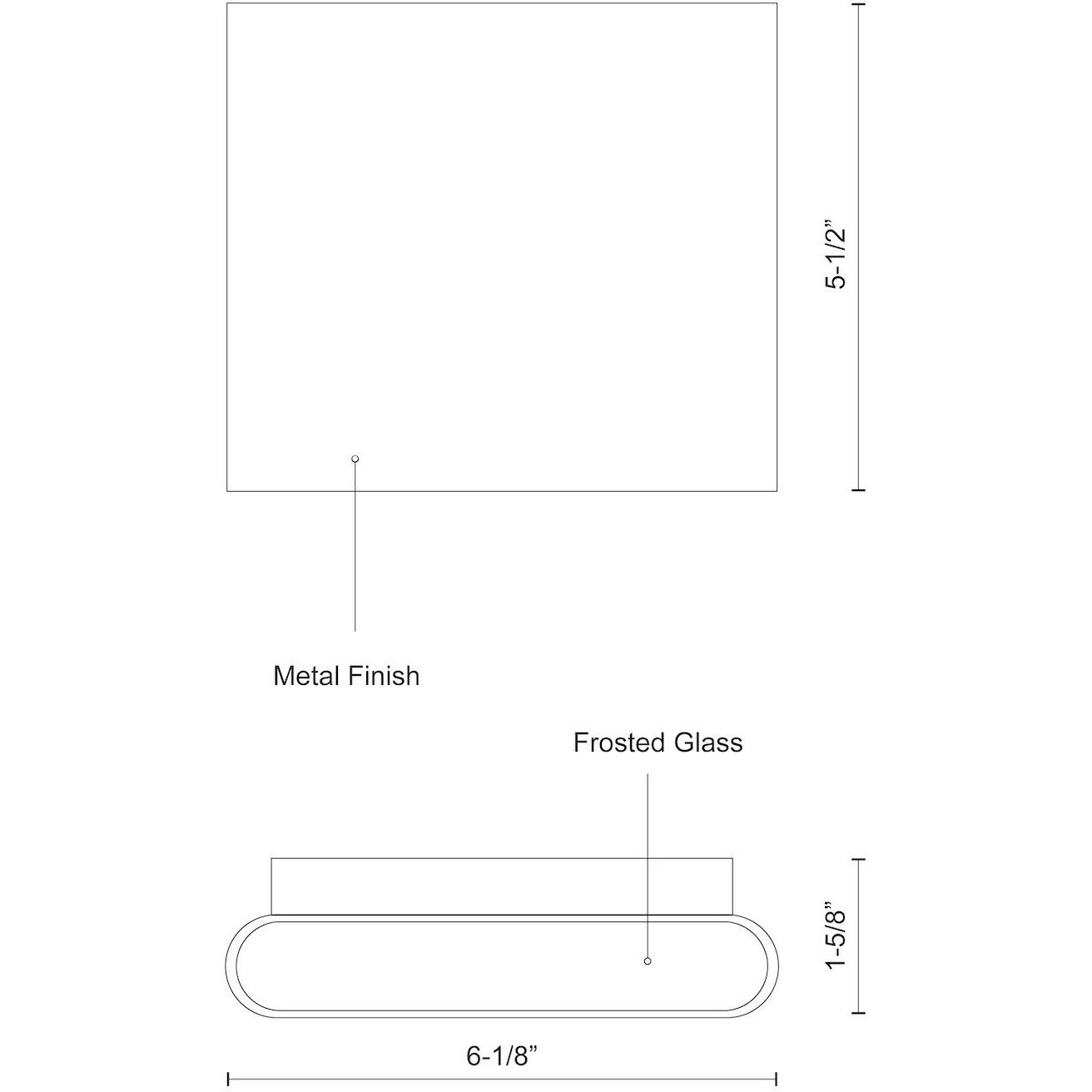 Slate All-terior Wall Light in White