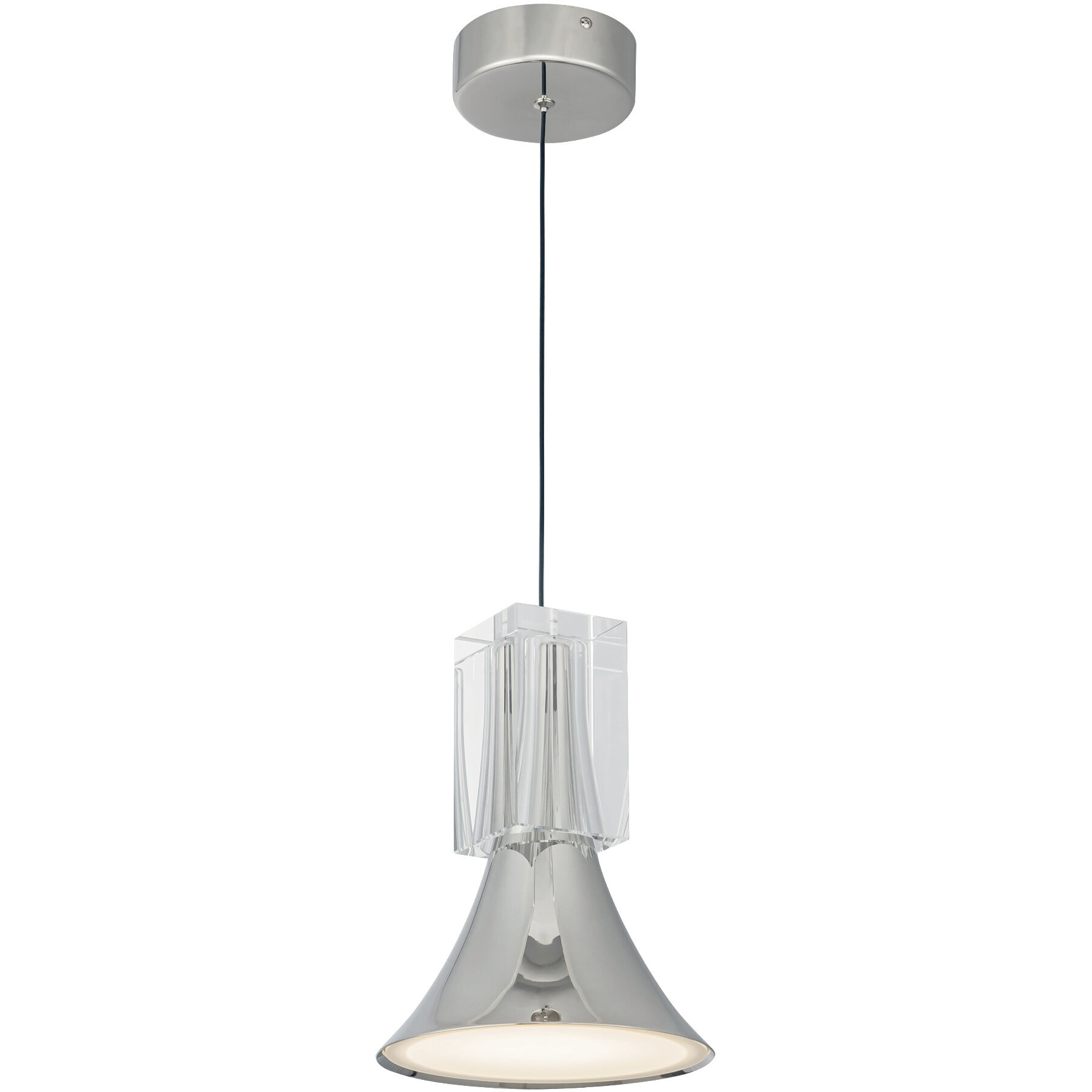 Floe Pendant Ceiling Light in Polished Nickel