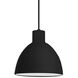 Chroma LED 8.88 inch Black Pendant Ceiling Light