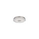 Parker LED 19.5 inch Brushed Nickel Flush Mount Ceiling Light in Gray