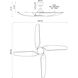 Coronado 55.63 inch Matte White Ceiling Fan