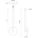Motif Wall Sconce Wall Light in Black