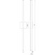 Vega Wall Sconce Wall Light in Brushed Nickel