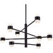 Copenhagen LED 24 inch Black Outdoor Pendant
