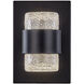 Copenhagen LED 4.5 inch Black Exterior Wall Sconce