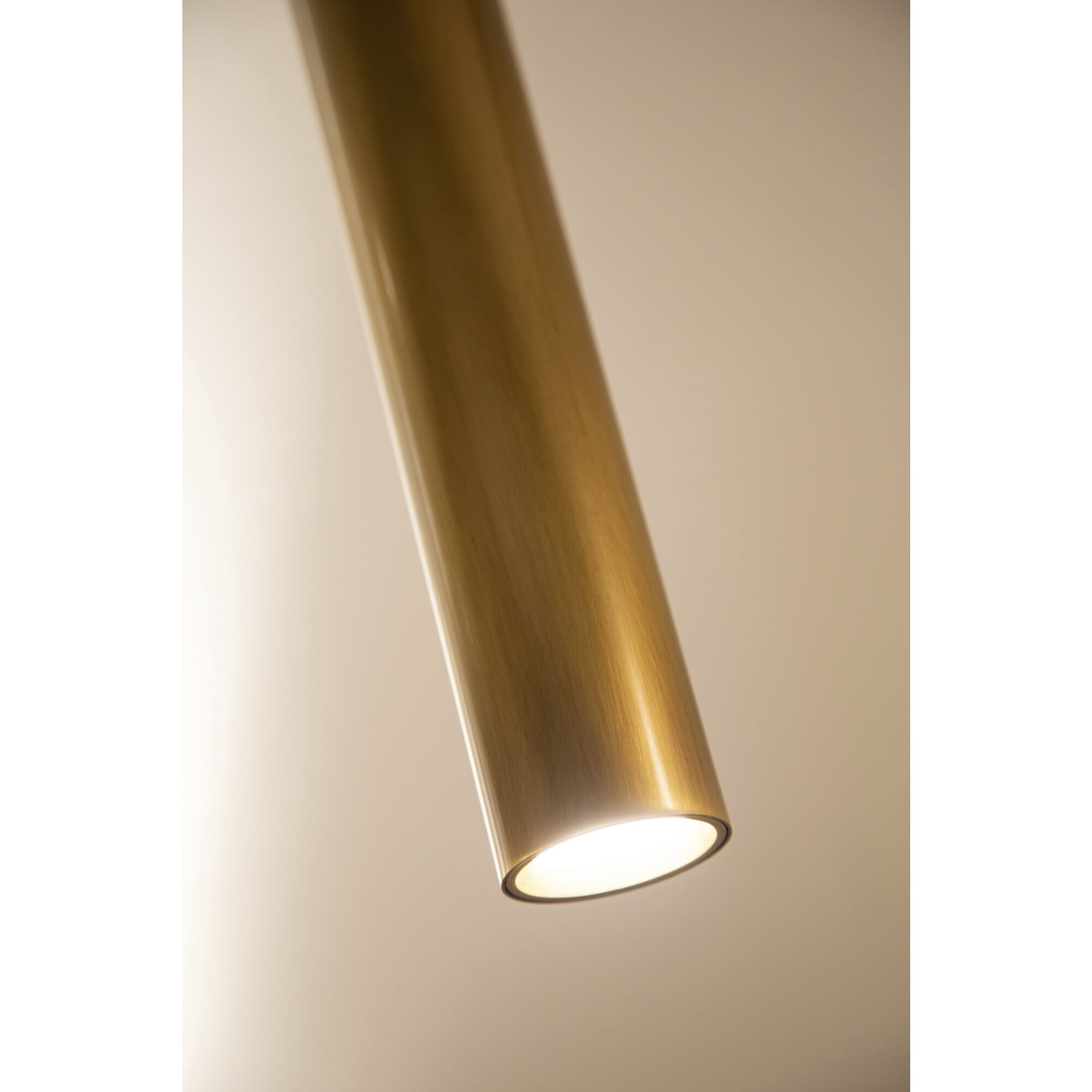 Mason LED 72 inch Vintage Brass Linear Pendant Ceiling Light