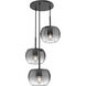Samar 3 Light 14.00 inch Chandelier