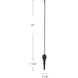 Dorian 12 7 watt Black Exterior Low Voltage Landscape