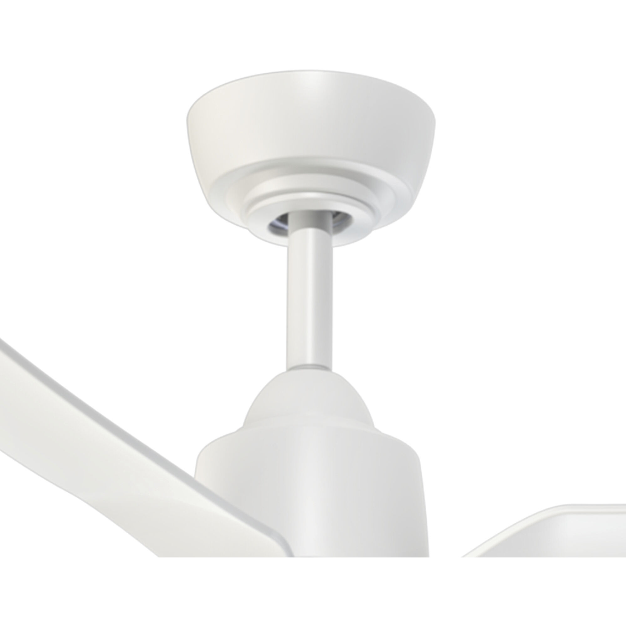 Hugo 42.38 inch White Ceiling Fan