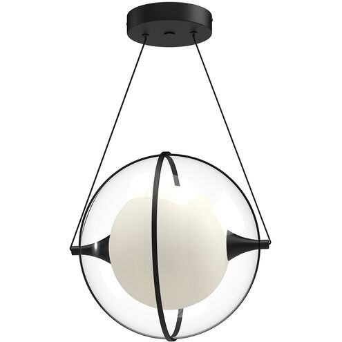 Aries LED 12.13 inch Black Pendant Ceiling Light