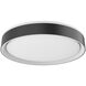 Essex LED 15.75 inch Black Flush Mount Ceiling Light