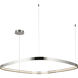 Yukon LED 39.25 inch Polished Nickel Pendant Ceiling Light