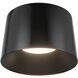 Etta LED 13.88 inch Jet Black Flush Mount Ceiling Light