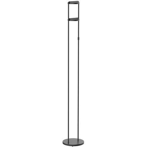 Novel 65.13 inch 18 watt Black Floor Lamp Portable Light