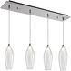 Victoria LED 5.13 inch Chrome Multi Pendant Ceiling Light