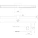 Mendocino LED 24 inch Chrome Bath Vanity Light Wall Light