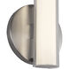 Tole 2 inch Brushed Nickel ADA Wall Sconce Wall Light