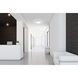 Aston LED 18 inch Clear Flush Mount Ceiling Light