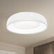 Beacon LED 24 inch White Flush Mount Ceiling Light