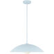 Regent 1 Light 19 inch Cerulean Pendant Ceiling Light
