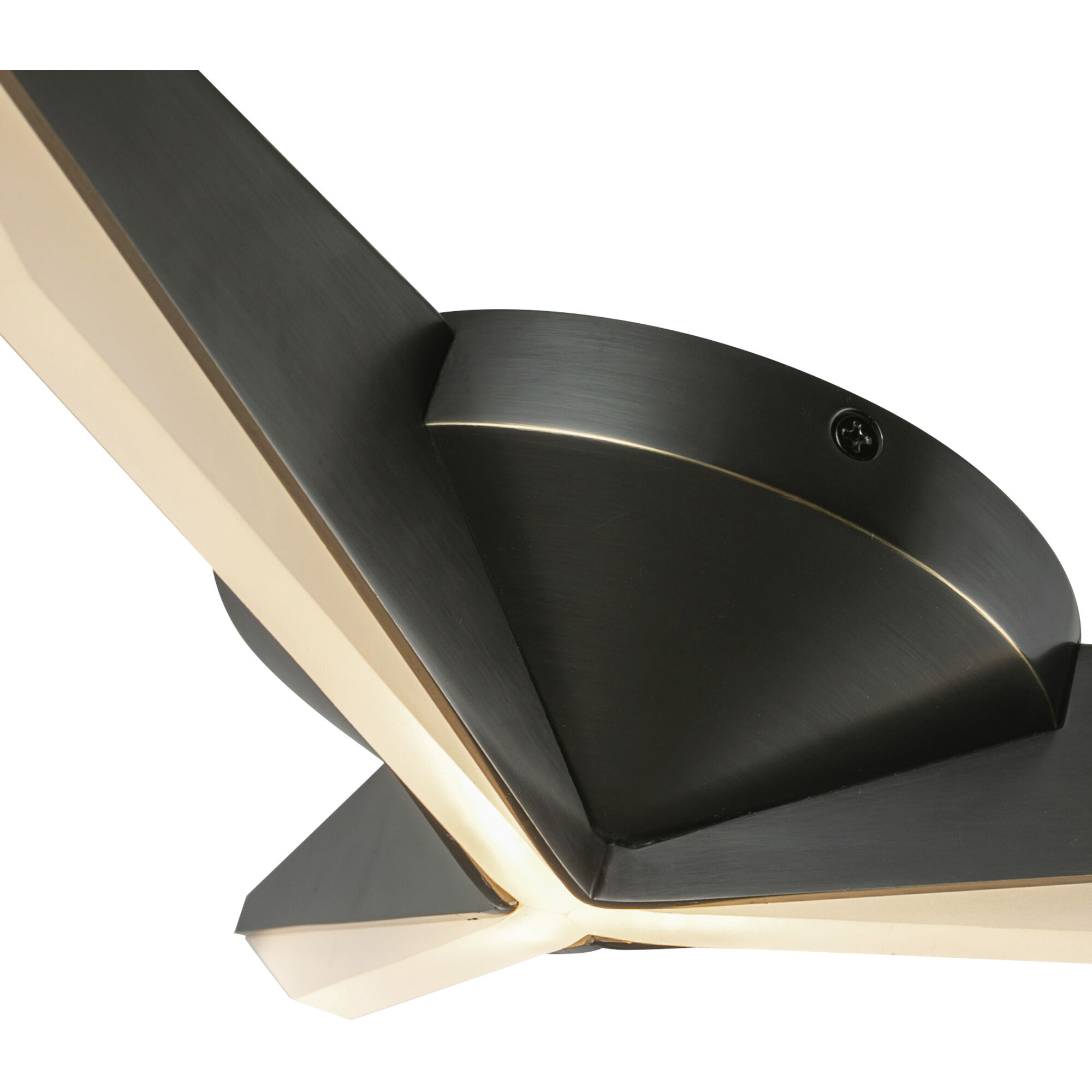 Tachi LED 15 inch Urban Bronze Flush Mount Ceiling Light