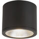 Nordic LED 5 inch Black Exterior Ceiling