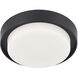 Bailey LED 5.88 inch Black Outdoor Flush Mount