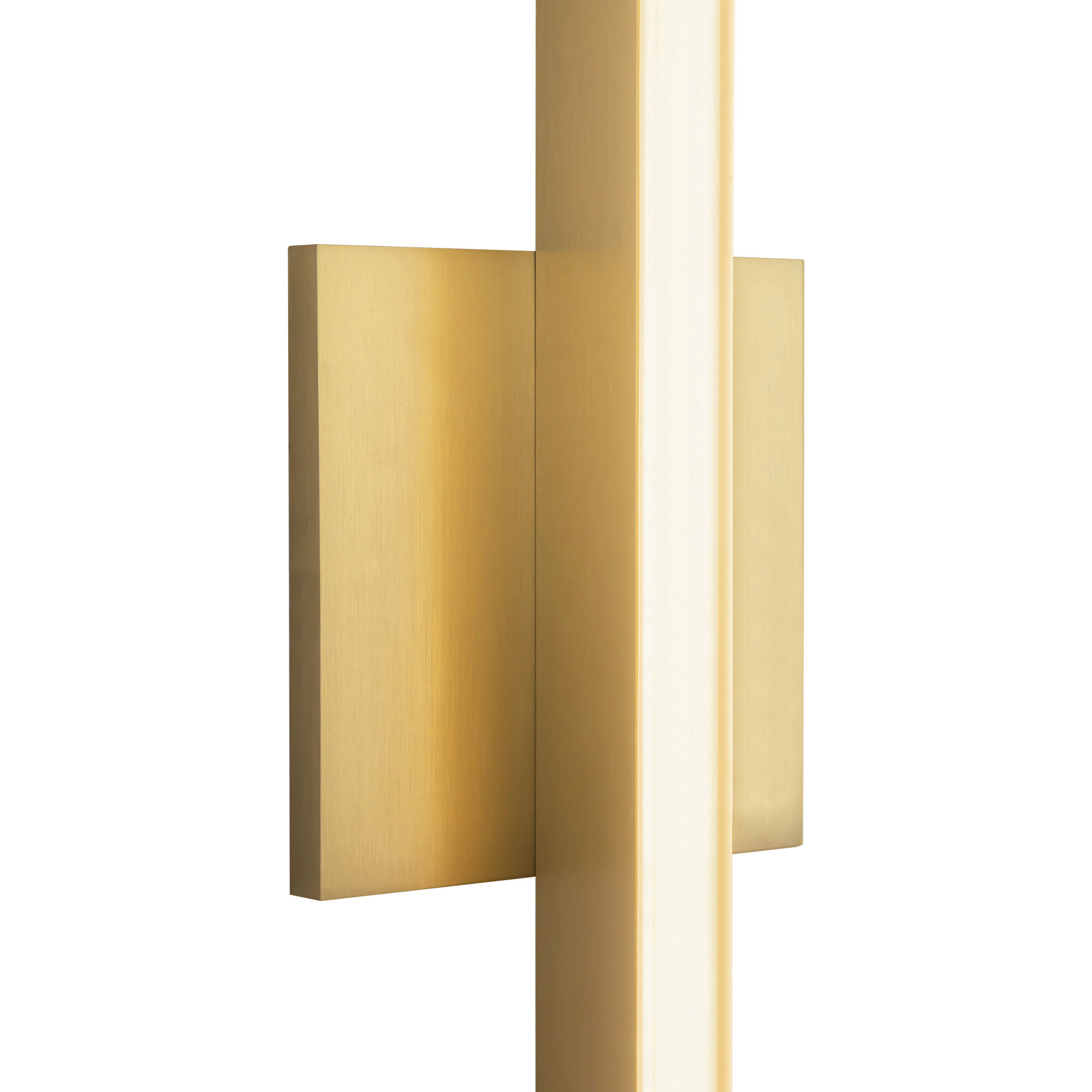 Vega Wall Sconce Wall Light in Brushed Gold