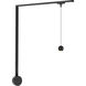 Faria 120 Black Trilo Track Ceiling Light