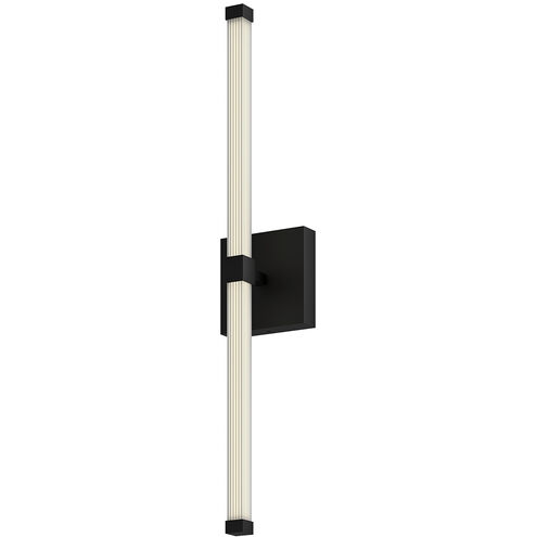 Blade LED 24.13 inch Black Bath Vanity Light Wall Light