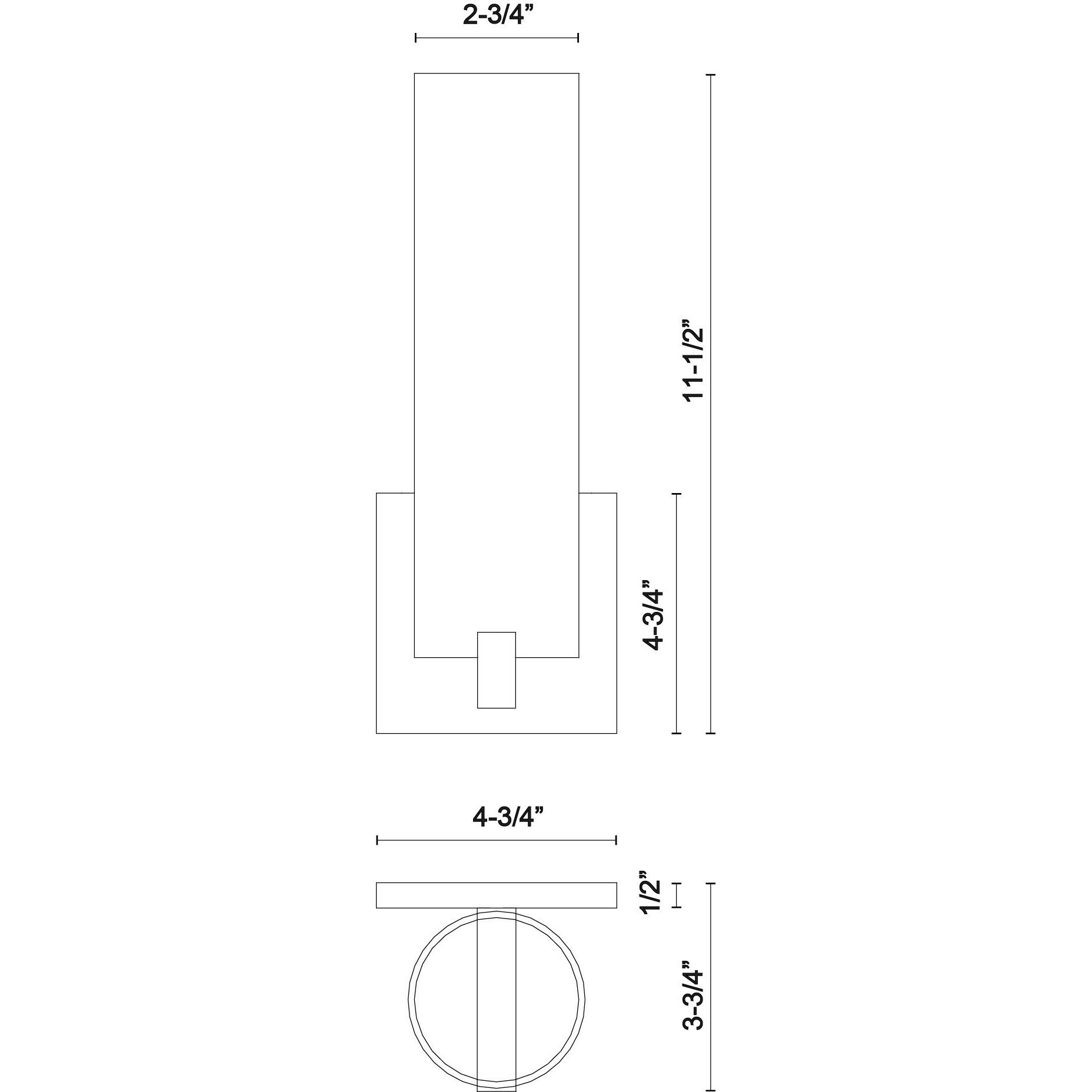 Elizabeth Wall Sconce Wall Light in Chrome