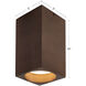 Bosco 5 inch Natural Oak Flush Mount Ceiling Light
