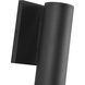 Lorna LED 12.38 inch Black Exterior Wall Sconce