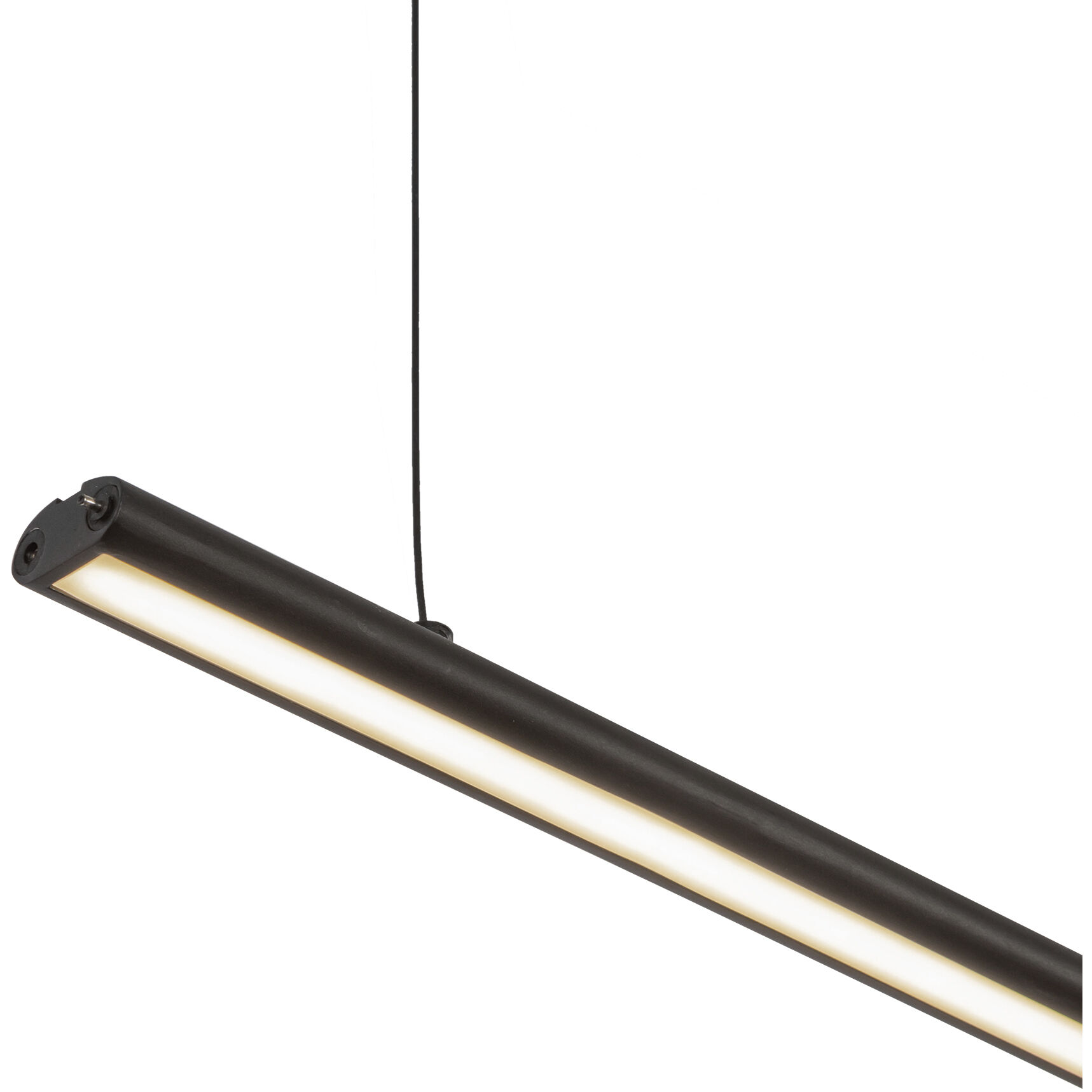 Thread LED 177.25 inch Black Linear Pendant Ceiling Light