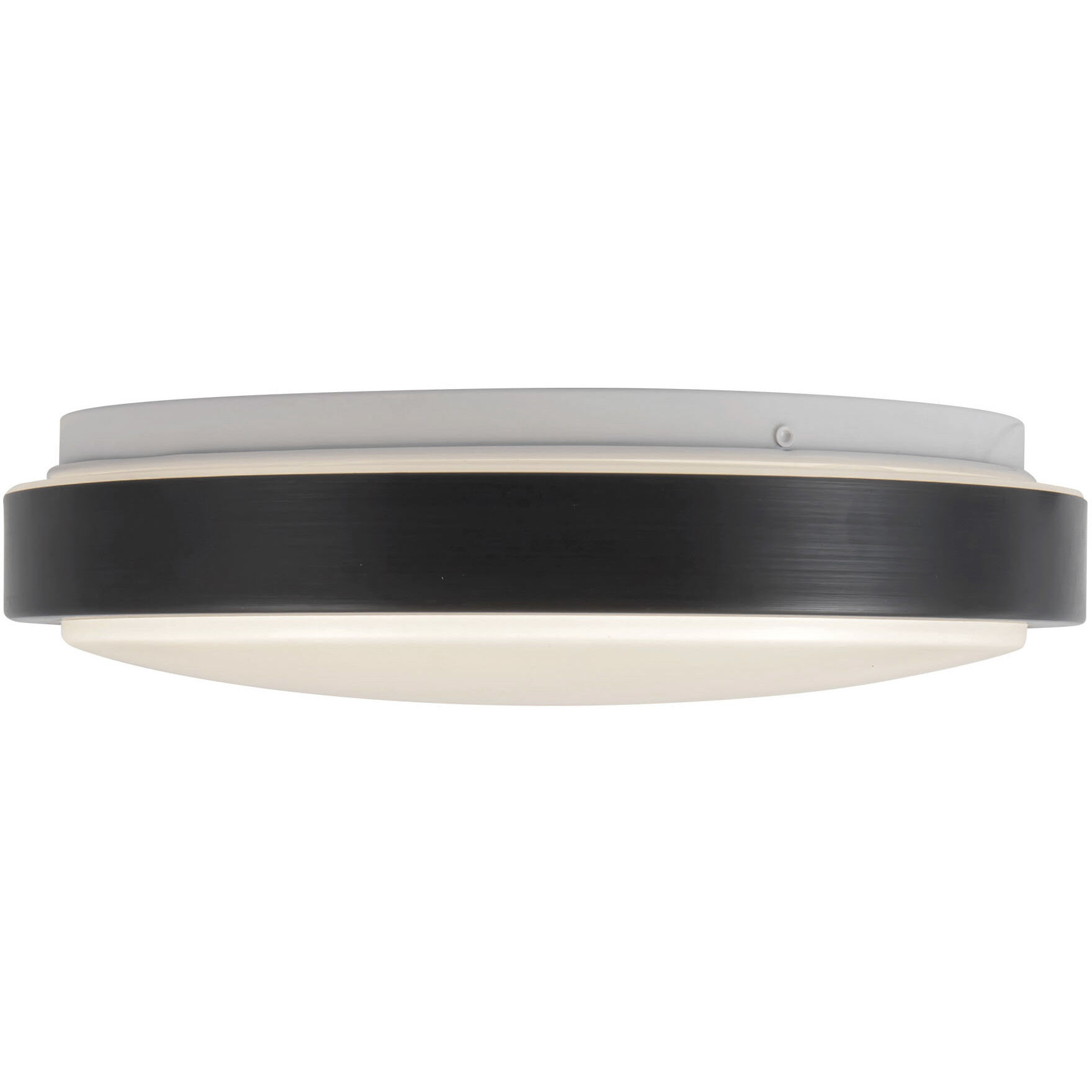 Yanis 11.88 inch Black Flush Mount Ceiling Light