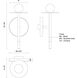 Elixir Wall Sconce Wall Light in Black