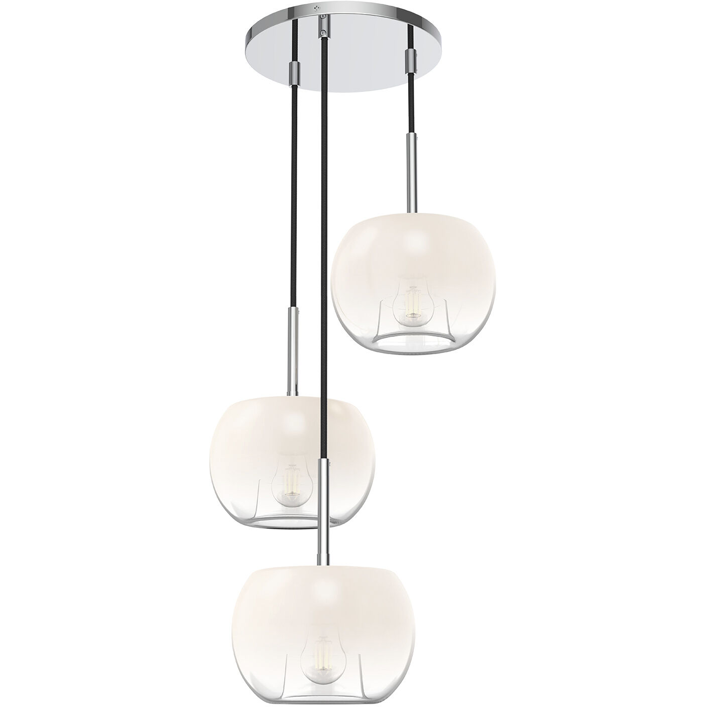 Samar 3 Light 14.00 inch Chandelier