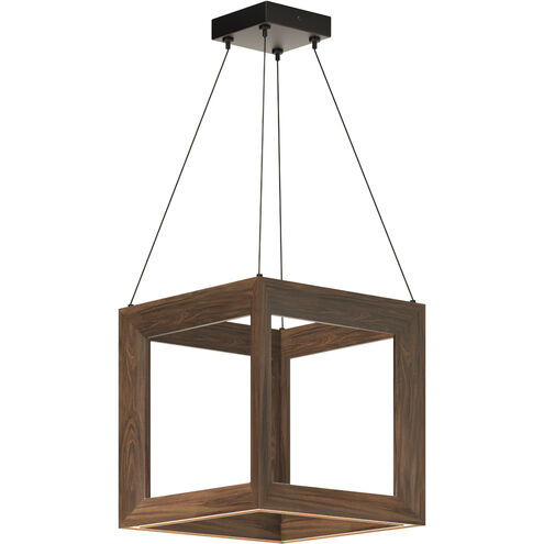 Morina LED 12 inch Walnut Pendant Ceiling Light