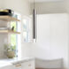 Pendula LED 2 inch Brushed Nickel Pendant Ceiling Light