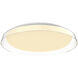 Hampton LED 16.88 inch Clear Flush Mount Ceiling Light