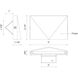 Lio LED 3.25 inch White Exterior Wall/Step Light