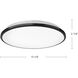 Brook LED 15.13 inch Chrome Flush Mount Ceiling Light